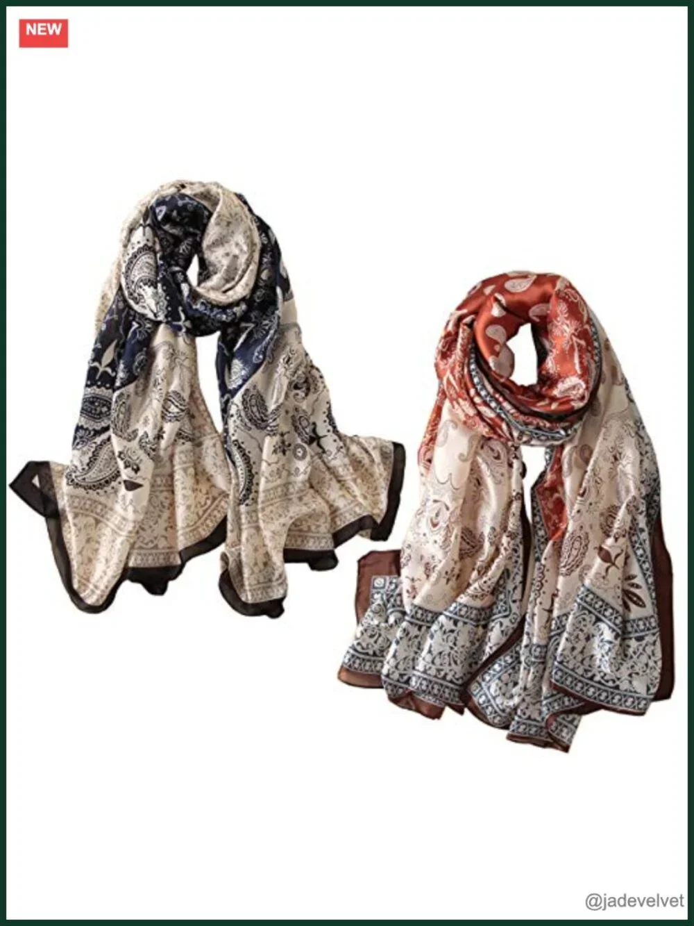 100% Mulberry Silk Scarf Lightweight Shawl Wrap Long Fashion Scarf